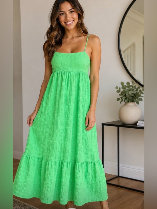 Zara Dresses & Skirts - Zara Green Sundress